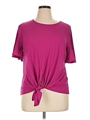 Adrianna Papell Short Sleeve Top (view 1)