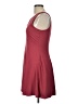 Mudd Solid Burgundy Casual Dress Size L - photo 5
