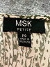 MSK 100% Rayon Paisley Green Casual Dress Size S (petite) - photo 7