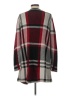 I.N. Studio Plaid Burgundy Cardigan Size L - photo 2