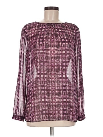 Liz Claiborne Long Sleeve Blouse (view 1)
