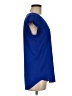 Express Blue Short Sleeve Blouse Size M - photo 4