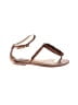 FRYE 100% Leather Brown Sandals Size 8 1/2 - photo 1