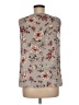 Ann Taylor LOFT Outlet 100% Polyester Gray Sleeveless Blouse Size M - photo 2
