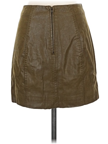 Free People Faux Leather Skirt (view 2)
