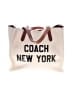 Coach 100% Leather Ivory Leather Tote One size - photo 1