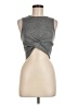 Zobha Gray Sleeveless Top Size M - photo 1