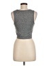Zobha Gray Sleeveless Top Size M - photo 2