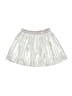 Kate Spade New York 100% Polyester Metallic Silver Skirt Size 5 - photo 1