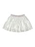 Kate Spade New York 100% Polyester Metallic Silver Skirt Size 5 - photo 2
