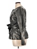 Dana Buchman 100% Linen Metallic Silver Jacket Size 14 - photo 5