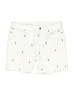Talbots Print White Shorts Size 8 - photo 1