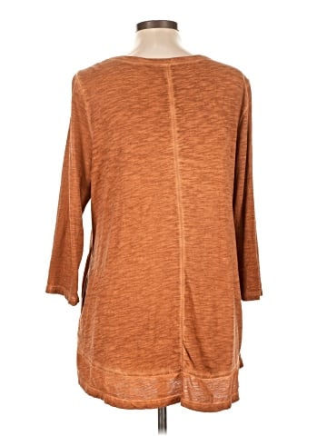 LOGO by Lori Goldstein 3/4 Sleeve T-Shirt (view 2)
