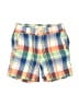 Mini Boden Plaid Blue Shorts Size 4 - photo 1