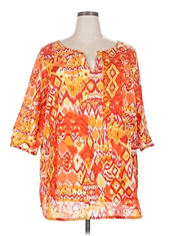 Avenue 3/4 Sleeve Blouse (view 1)