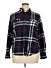 George Plaid Blue Long Sleeve Button-Down Shirt Size XL - photo 1