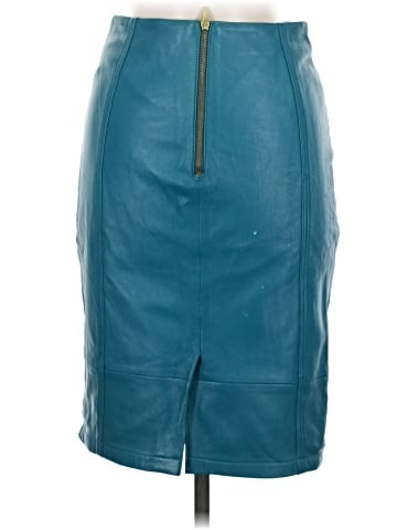 Topshop Faux Leather Skirt (view 2)