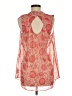 CAbi 100% Polyester Red Sleeveless Blouse Size M - photo 2