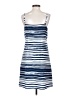 CAbi 100% Polyester Stripes Blue Casual Dress Size S - photo 2