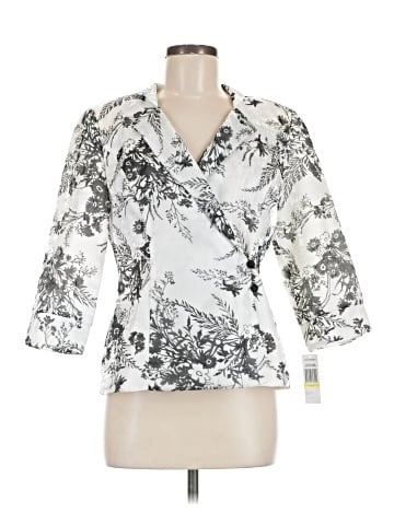 Alex Evenings 3/4 Sleeve Blouse (view 1)