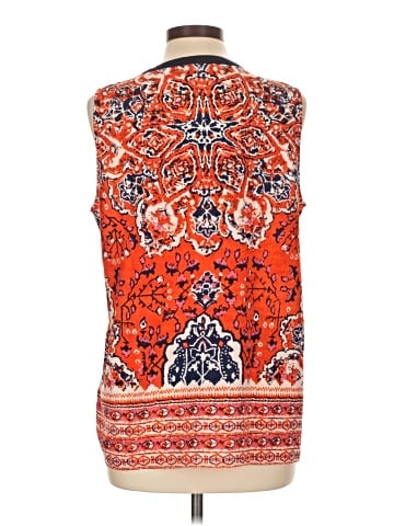 fleur bleue Sleeveless Blouse (view 2)