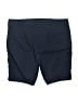 Rafaella Solid Blue Shorts Size 14 - photo 2