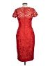 David Meister 100% Polyester Red Cocktail Dress Size 10 - photo 2