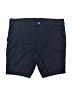 Rafaella Solid Blue Shorts Size 14 - photo 1