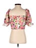 More To Come 100% Polyester Pink Short Sleeve Blouse Size XS - photo 2