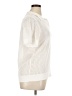 Calvin Klein Ivory Short Sleeve Blouse Size XL - photo 4