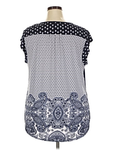 Roz & Ali Sleeveless Blouse (view 2)