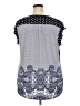 Roz & Ali Blue Sleeveless Blouse Size 2X - photo 2