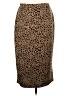 14th & Union Animal Print Brown Casual Skirt Size M - photo 1