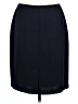 Jones New York Solid Black Formal Skirt Size 14 - photo 2