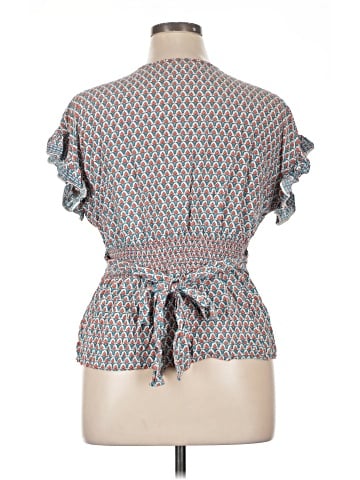 Max Studio Short Sleeve Blouse (view 2)