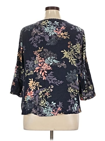 Cj Banks 3/4 Sleeve Blouse (view 2)