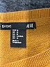 H&M Solid Tan Casual Dress Size M - photo 7