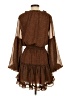Buddy Love 100% Polyester Animal Print Brown Casual Dress Size S - photo 2