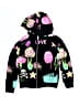 Chaser Graphic Black Zip Up Hoodie Size 8 - photo 1