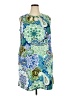 Alyx Paisley Blue Casual Dress Size 2X - photo 1