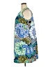 Alyx Paisley Blue Casual Dress Size 2X - photo 5