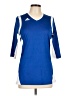Adidas Blue 3/4 Sleeve T-Shirt Size L - photo 1
