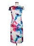 Betsey Johnson Print Blue Cocktail Dress Size 6 - photo 1