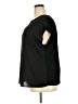 Papermoon 100% Polyester Black Short Sleeve Blouse Size 2X - photo 5