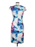 Betsey Johnson Print Blue Cocktail Dress Size 6 - photo 2
