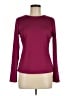 Halogen Burgundy Long Sleeve Top Size M - photo 1