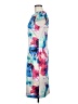 Betsey Johnson Print Blue Cocktail Dress Size 6 - photo 5