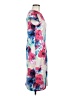 Betsey Johnson Print Blue Cocktail Dress Size 6 - photo 4