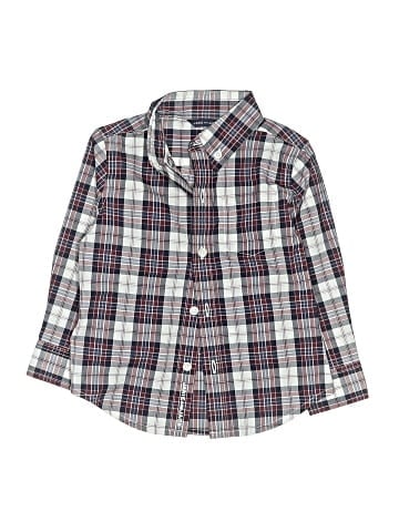 Janie and Jack Long Sleeve Button-Down Shirt (view 1)