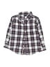 Janie and Jack 100% Cotton Plaid Gray Long Sleeve Button-Down Shirt Size 12-18 mo - photo 1